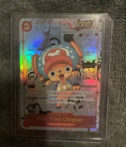 One Piece TCG Tony Tony Chopper Manga Super Rare Trading Card PROXY - Image 1