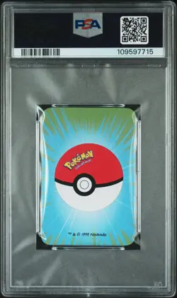 1999 BICYCLE POKEMON MINI PLAYING CARDS GREEN DECK MR. MIME PSA 10 - Image 2