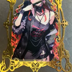 Goddess Story Gold METAL Card - Serial Number #014/100! Demon Slay Girl Anime - Image 3