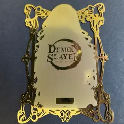 Goddess Story Gold METAL Card - Serial Number #014/100! Demon Slay Girl Anime - Image 5