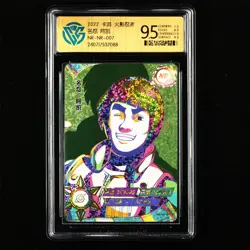 CCG 9.5 2022 KAYOU Official Naruto CCG Card NR-NR-007 Might Guy - Image 1