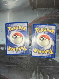 Team Rocket 1st Edition 2 Card Lot Grimer & Rattata Pokemon - Image 4