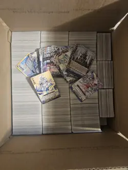 Cardfight Vanguard Bulk Lot 6000+ Cards Large Flat Rate Box - Image 1