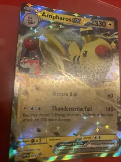 Ampharos ex 016 Sv: Scarlet & Violet Promo Cards Holo NM - Image 2