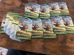 magic the gathering Bloomburrow Play Booster Packs 16 Packs Sealed - Image 1