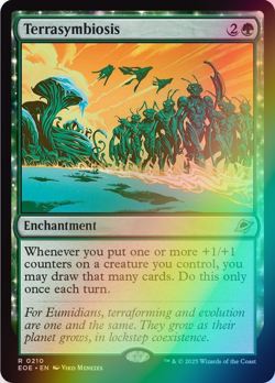 MTG - Terrasymbiosis - Foil - EOE 0210 - Edge of Eternities - Rare - Magic - Image 1
