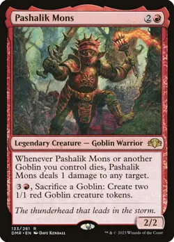 MTG - Pashalik Mons - DMR 133/261 - Dominaria Remastered - Rare - Magic - Image 1