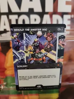 Behold the Sinister Six! (Borderless) Marvel's Spider-Man Regular - Image 1