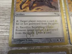 4x Scrabbling Claws - World Championship Deck WCD - NM/EX - English - MTG - Image 2