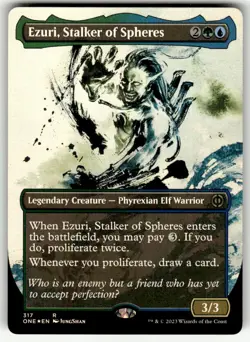 Phyrexia: All Will Be One Ezuri, Stalker of Spheres FOIL Expansion/Rare - Image 1