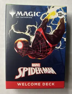 Magic: The Gathering Spider-Man Welcome Deck Green NYCC Starter SEALED - Miles - Image 1