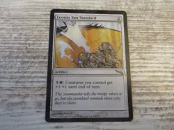 1x Leonin Sun Standard - Mirrodin - NM/EX - English - MTG - Image 1