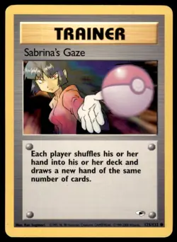 2000 Gym - Heroes Sabrina’s Gaze HP/ Damaged #125 - Image 1