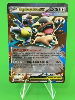 Pokemon Mega Kangaskhan ex Mega Evolution Double Rare 104/132 NM!!! - Image 1