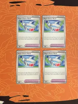 4x Hop's Choice Band 148/159 x4 - Journey Together - Pokemon TCG - Playset - Image 1