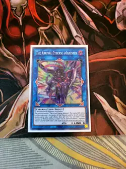 YUGIOH TCG THE ARRIVAL CYBERSE @IGNISTER ETCO-EN050 SUPER 1ST EDITION - Image 1