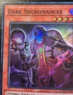 Dark Necromancer SUDA-EN081 1st Edition Super Rare Supreme Darkness Yu-Gi-Oh! - Image 2