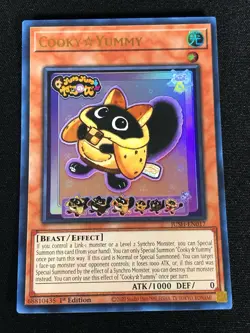 Yugioh Cooky Yummy JUSH-EN017 1st Ultra (NM) - Image 1