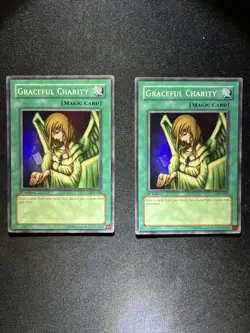 2x - Yu-Gi-Oh! Graceful Charity - SDP-040 - Super Rare - 1st Edition - Near Mint - Image 2