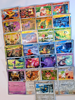 100 Pokemon Card Lot - GUARANTEED 25 Holo/Rares - NO DUPLICATES Modern TCG Pack - Image 3