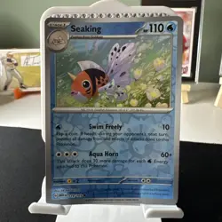 Seaking 119/165 Reverse Holo Scarlet & Violet 151 Pokemon Card TCG NM - Image 1