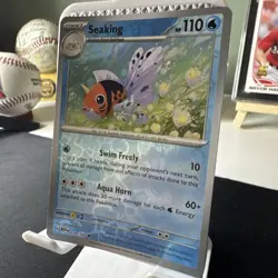Seaking 119/165 Reverse Holo Scarlet & Violet 151 Pokemon Card TCG NM - Image 2