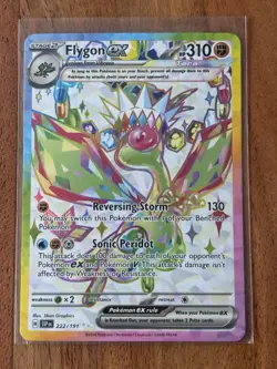 Pokemon TCG Flygon EX 222/191 Surging Sparks Ultra Rare Card (NM Condition) - Image 1