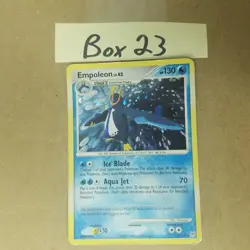 Empoleon 4/130 - Holo BLEED Rare - Pokemon CARD - Diamond & Pearl - HP/DMG - Image 1