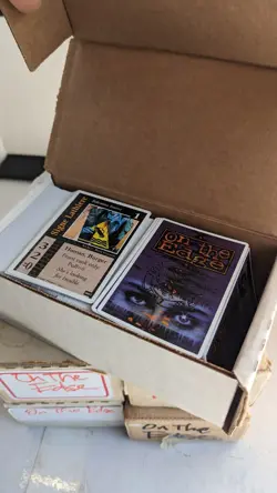 3500+ On The Edge TCG CCG Card Game Lot With Rares + Duplicates - Image 1