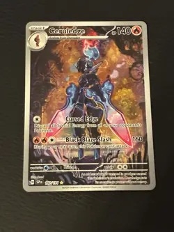 Ceruledge 197 2024 Pokemon Surging Sparks Full Art Illustration Rare Card NM+ - Image 1