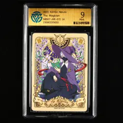 CCG Mint 9 2025 Kayou Official Naruto CCG Card NRB07-MR-072 Hatake Kakashi - Image 1