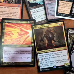 Complete Deck of Magic: the gathering Cards 100 MTG Commander Poison Black Red - Image 1