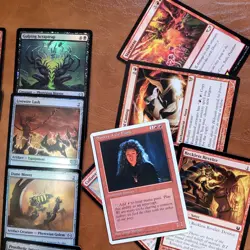 Complete Deck of Magic: the gathering Cards 100 MTG Commander Poison Black Red - Image 4