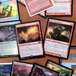 Complete Deck of Magic: the gathering Cards 100 MTG Commander Poison Black Red - Image 5