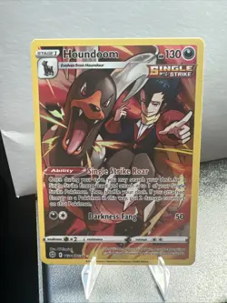 Pokemon Card Houndoom TG10/TG30 Ultra Rare Brilliant Stars LP - Image 1