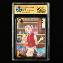 CCG 9.5 2022 Kayou Official Naruto CCG Card NR-SE-012 Haruno Sakura 487/999 - Image 1