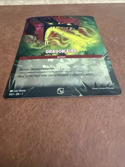 Dragon Fire - Disney Lorcana Promo Cards (DLPC) 1/C1 - Image 5