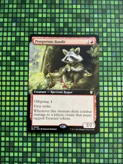 MTG Prosperous Bandit #0059 Extended Art Rare Commander: Bloomburrow (BLC) - Image 1