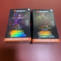 Magic the Gathering MTG Outlaws of Thunder Junction Commander Deck Lot Of 2 - Image 2