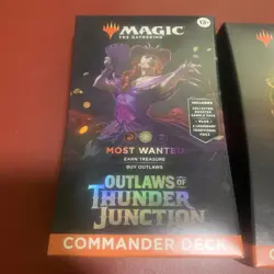 Magic the Gathering MTG Outlaws of Thunder Junction Commander Deck Lot Of 2 - Image 3