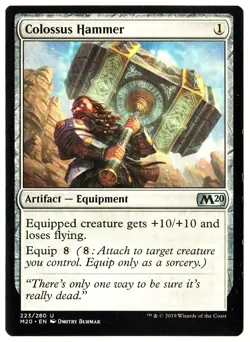 Colossus Hammer 2019 M20 Uncommon Artifact (nrmt) - Image 1