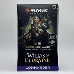 Wilds of Eldraine Commander Deck - Virtue and Valor MTG Brand New Sealed - Image 1