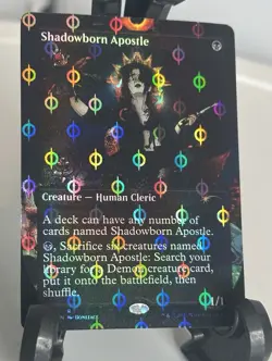 MTG - Shadowborn Apostle (681) (Step-and-Compleat Foil) Secret Lair Drop Series - Image 1