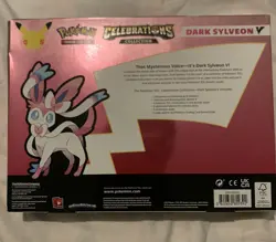 POKEMON TCG CELEBRATIONS DARK SYLVEON V COLLECTION BOX BRAND NEW FREE SHIPPING - Image 2