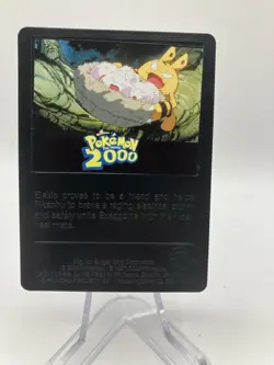 Vintage Porygon 3D BURGER KING CARD from Pokemon: The Movie 2000 No Stand - Image 2