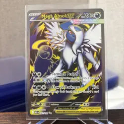 Mega Absol ex Full Art Ultra Rare 161/132 Pokemon Mega Evolution English NM - Image 1