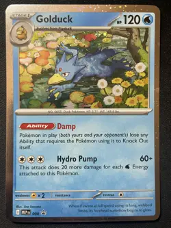 Golduck 008 Black Star Promo Mega Evolution Pokemon TCG - Image 1