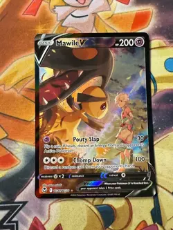 Mawile V TG17/TG30 Pokemon Sword & Shield - Silver Tempest Trainer Gallery - NM - Image 1