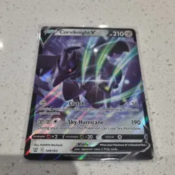 Pokemon - Corviknight V 109/163 - Battle Styles - Ultra Rare Holo - Image 1