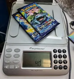 Pokemon TCG XY Evolutions Booster Pack Lot (2) Factory Sealed HEAVY 20 Plus 820650801556 - Image 1